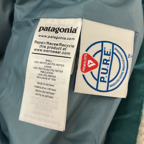 Patagonia Nano Puff Men’s Insulated Vest Borealis Green Size M - Picture 8 of 16